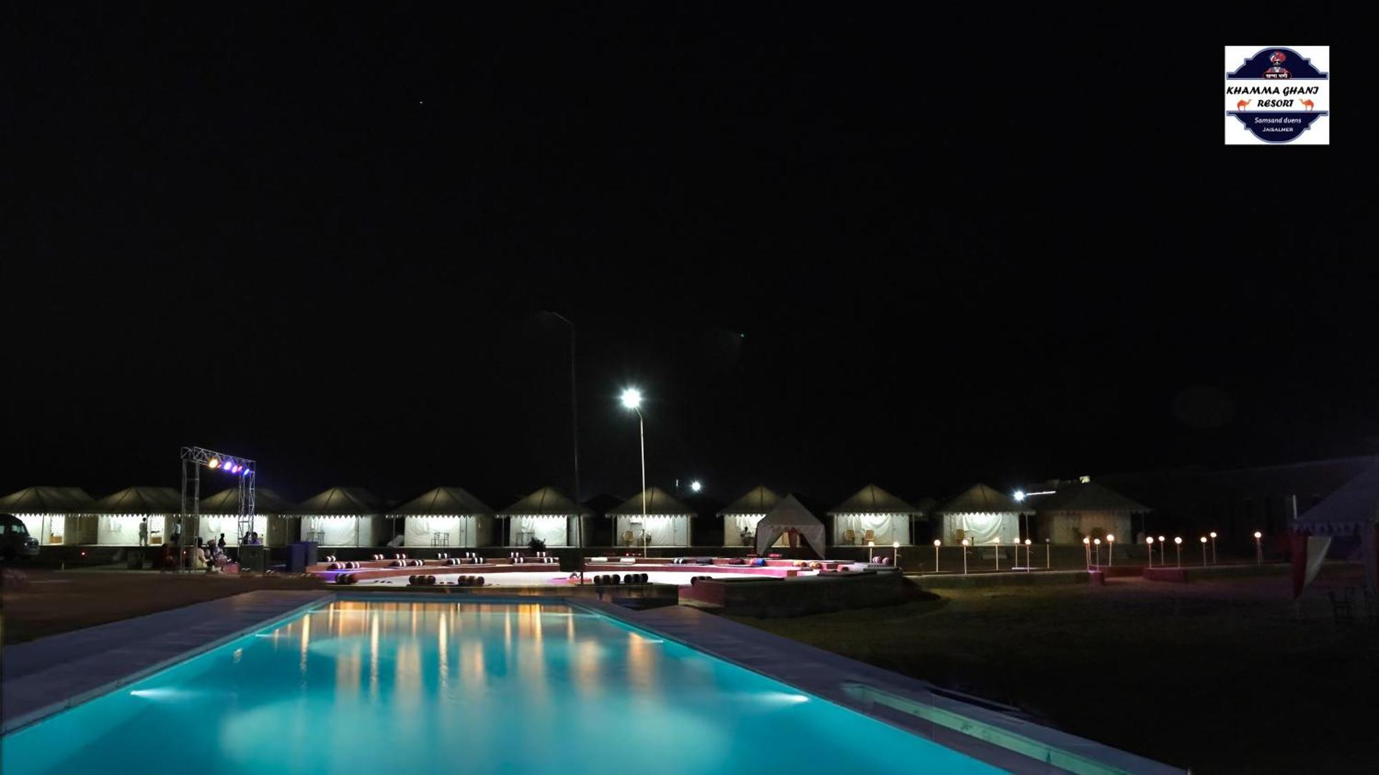 Khamma Ghani Resort With Pool ไจซัลเมอร์ ภายนอก รูปภาพ